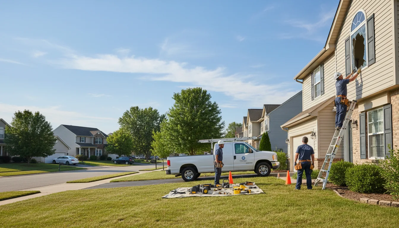 Expert window installer providing residential service in Holyrood, KS